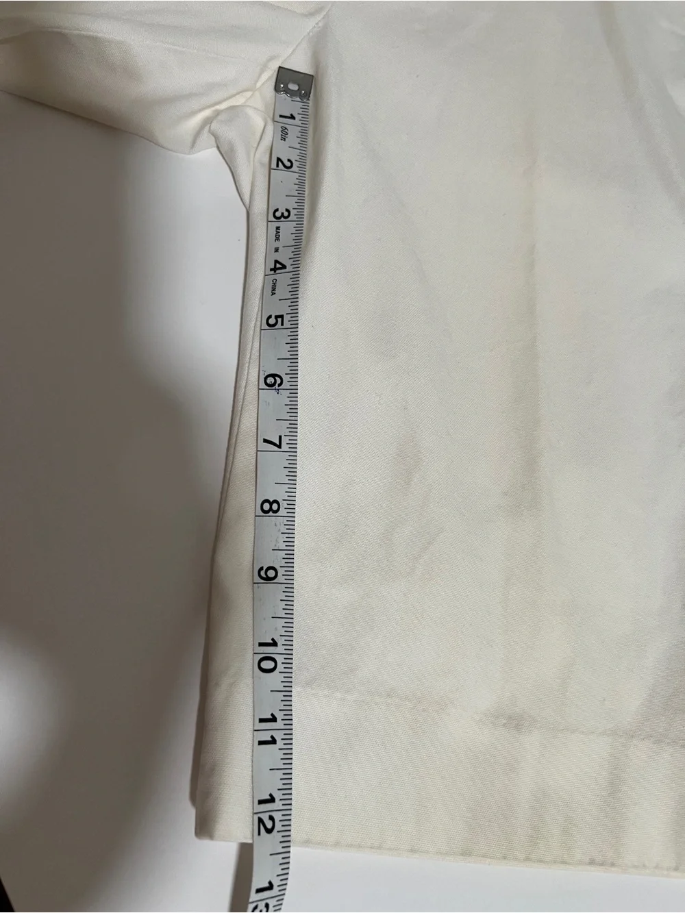 Lauren Ralph Lauren White Cotton Bermuda Knee Length Shorts Size 4